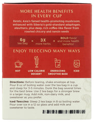 TEECCINO: Tea Reishi Eleuthe Mushrm, 10 ct