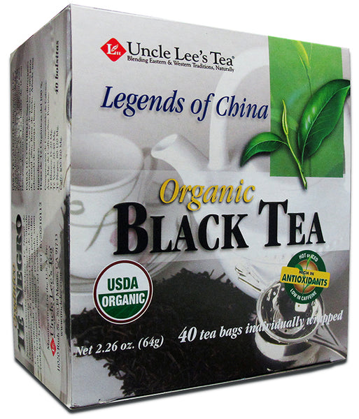 UNCLE LEES: Organic Black Tea, 40 bg