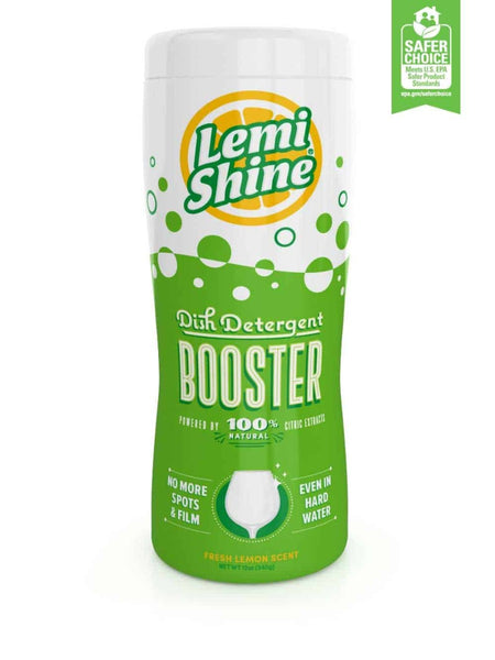 LEMI SHINE: Hard Water Dish Detergent Booster, 12 oz