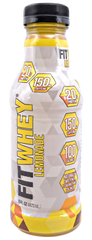 FITWHEY: Energy Protein Drink Lemon, 16 oz