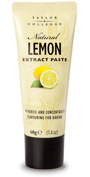 TAYLOR & COLLEDGE: Natural Lemon Extract Paste, 1.4 oz