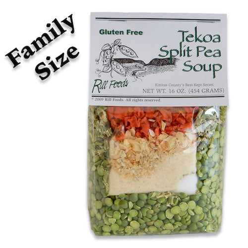 RILL FOODS: Tekoa Split Pea Soup, 16 oz