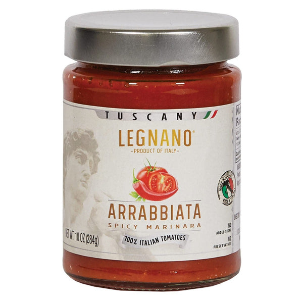 LEGNANO: Pasta Sauce Arrabbiata Marinara Spicy, 10 oz
