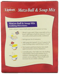 LIPTON: Kosher Soup Secrets Matzo Ball & Soup Mix, 4.3 oz