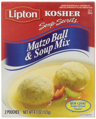 LIPTON: Kosher Soup Secrets Matzo Ball & Soup Mix, 4.3 oz