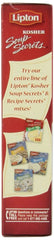 LIPTON: Kosher Soup Secrets Matzo Ball & Soup Mix, 4.3 oz