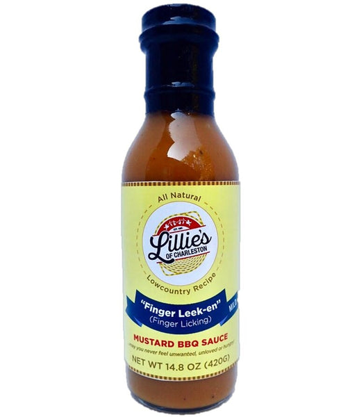 LILLIES OF CHARLESTON: Bbq Mustard Sauce, 14.8 oz