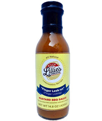 LILLIES OF CHARLESTON: Bbq Mustard Sauce, 14.8 oz