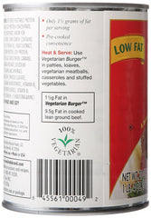 LOMA LINDA: Vegetarian Burger, 20 oz