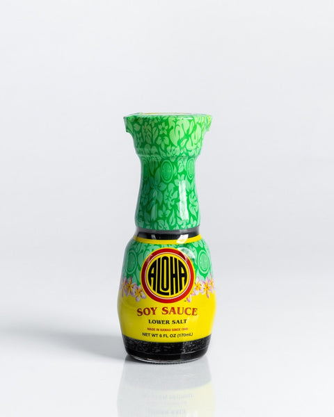 ALOHA: Soy Sauce Low Salt, 6 oz