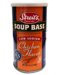 STREITS: Low Sodium Chicken Soup Base, 5 oz