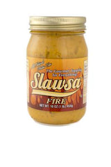 SLAWSA: Topping Gourmet Fire Habanero, 16 oz