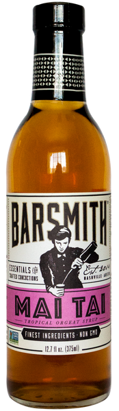 BARSMITH: Mai Tai Tropical Orgeat Syrup, 12.7 oz