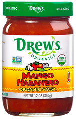 DREWS: Mango Habanero Hot Salsa Organic, 12 oz