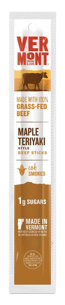 VERMONT SMOKE: Maple Teriyaki Beef Sticks, 1 oz