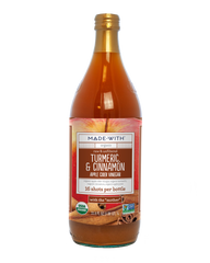 MADE WITH: Turmeric & Cinnamon Organic Apple Cider Vinegar, 33.8 fl oz