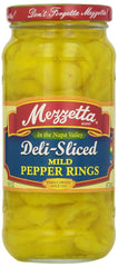 MEZZETTA: Deli-Sliced Mild Pepper Rings, 16 oz