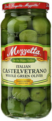 MEZZETTA: Italian Castelvetrano Whole Green Olives, 10 oz