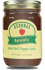 ASORBAS: Mild Bell Pepper Salsa, 12 oz