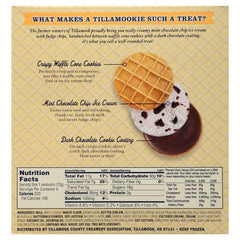 TILLAMOOK: Mint Chocolate Sandwich Ice Cream, 14 oz