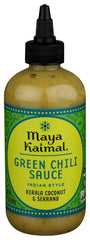 MAYA KAIMAL: Sauce Green Chili, 9.5 oz