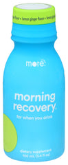MORE LABS: Shot Morning Recovery Lemon Ginger, 3.4 oz