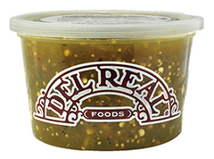 DEL REAL FOODS: Salsa de Molcajete Verde Cup, 15 oz
