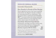 BIGELOW: Lavender Chamomile Herbal Tea with Probiotics 18 Bags, 0.98 oz