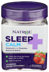 NATROL: Sleep Calm Gummy, 60 pc