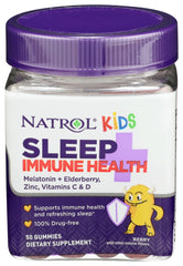 NATROL: Kids Sleep Immune Gummy, 50 pc