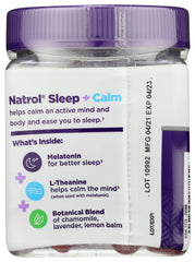 NATROL: Sleep Calm Gummy, 60 pc