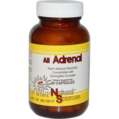 NATURAL SOURCES: All Adrenal, 60 Capsules