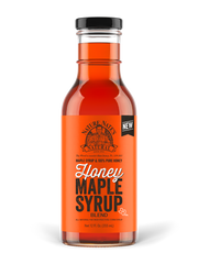 NATURE NATES: Honey Maple Syrup Blend, 12 oz
