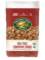 NATURES PATH: Flax Plus Cinnamon Flakes, 32 oz