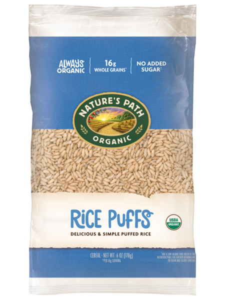 NATURES PATH: Cereal Puff Rice Organic, 6 oz