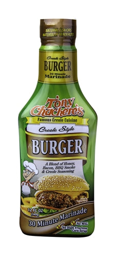 TONY CHACHERES: Marinade Burger Pourable, 12 oz