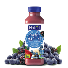 NAKED: Blue Machine 100% Juice Smoothie, 15.2 oz