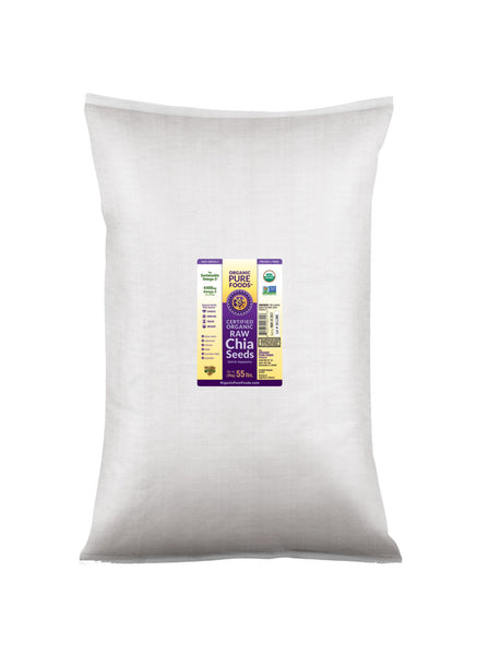 BULK SEEDS: Seed Chia Organic, 55 lb