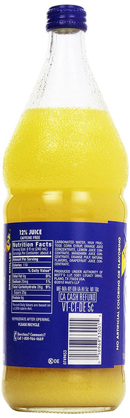 ORANGINA: Citrus Beverage, 33.8 oz