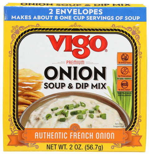 VIGO: Dip Frnch Onion Soup Mix, 2 oz