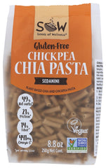 SOW: Pasta Chckp Chia Sedanini, 8.8 oz