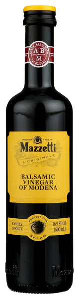 MAZZETTI: Vinegar Balsamic 2 Leaf, 16.9 oz