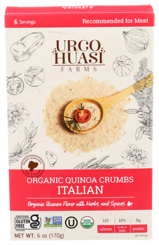 URCOHUASI FARMS: Quinoa Crumbs Italian, 6 oz