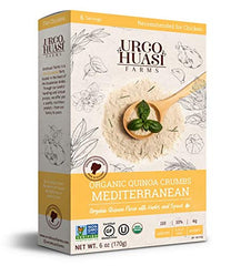 URCOHUASI FARMS: Quinoa Crumbs Mediterran, 6 oz