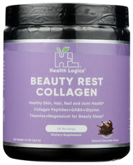 HEALTH LOGICS: Collagen Pwdr Beauty Rest, 224 gm