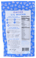 LIL BUCKS: Buckwheat Sprouted Cacao, 6 oz