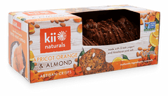 KII NATURALS: Apricot Orange & Almond Crisps, 5.3 oz