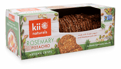 KII NATURALS: Rosemary & Pistachio Crisps, 5.3 oz