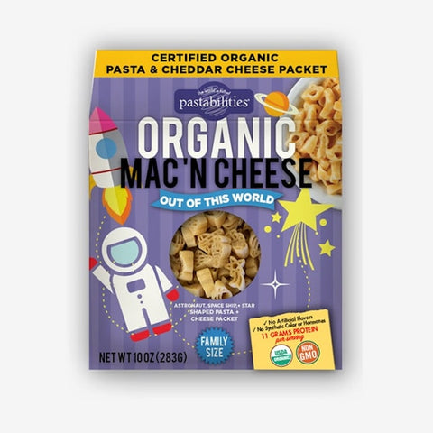 PASTABILITIES: Organic Mac ‘n Cheese Out of This World, 10 oz