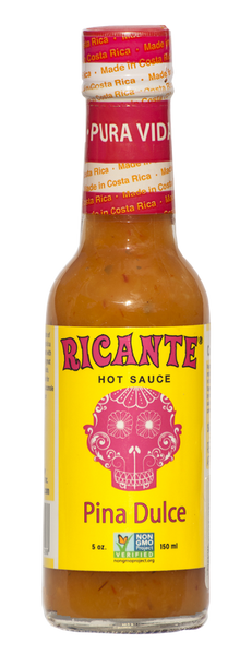 RICANTE HOT SAUCE: Pina Dulce Hot Sauce, 5 oz